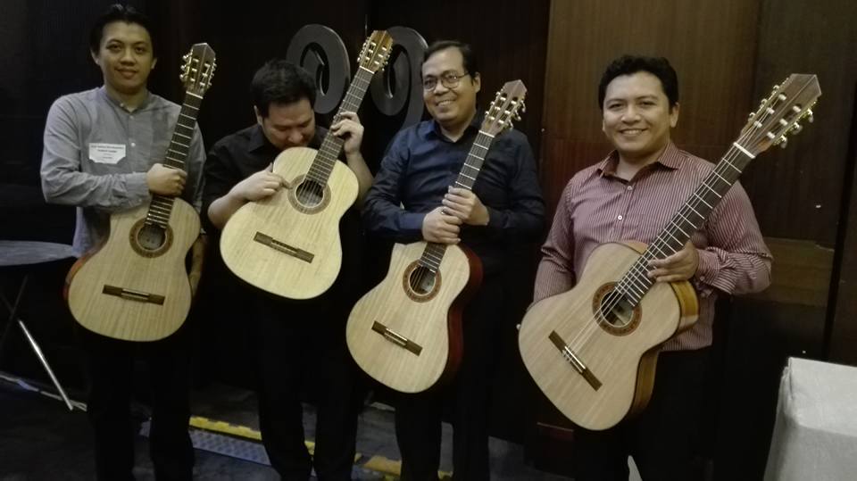 Gitara ni Juan prototypes when it serenaded guests at the PCIEERD’s 6th anniversary celebration in Clark, Pampanga province