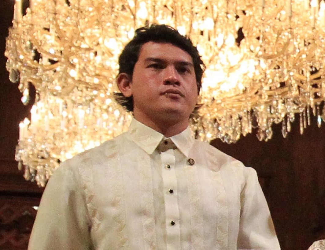 SEBASTIAN Duterte during the First Family’s walk down the Reception Hall at the Inauguration PHOTO BY PRESIDENTIAL PHOTOGRAPHERS DIVISION