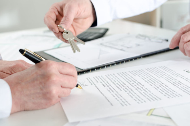 documents and contracts, home loan