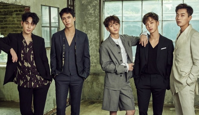 WITH the departure of lead singer Jang Hyunseung, Beast is now a five-member group: Yong Junhyung, Son Dongwoon, Yang Yoseob, Lee Kikwang and Yoon Dojoon.