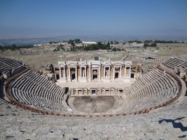 ROMAN theater, Hierapolis. PHOTOS BY IVAN MAN DY
