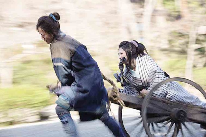 “KAKEKOMI,” Harada’s first samurai period film