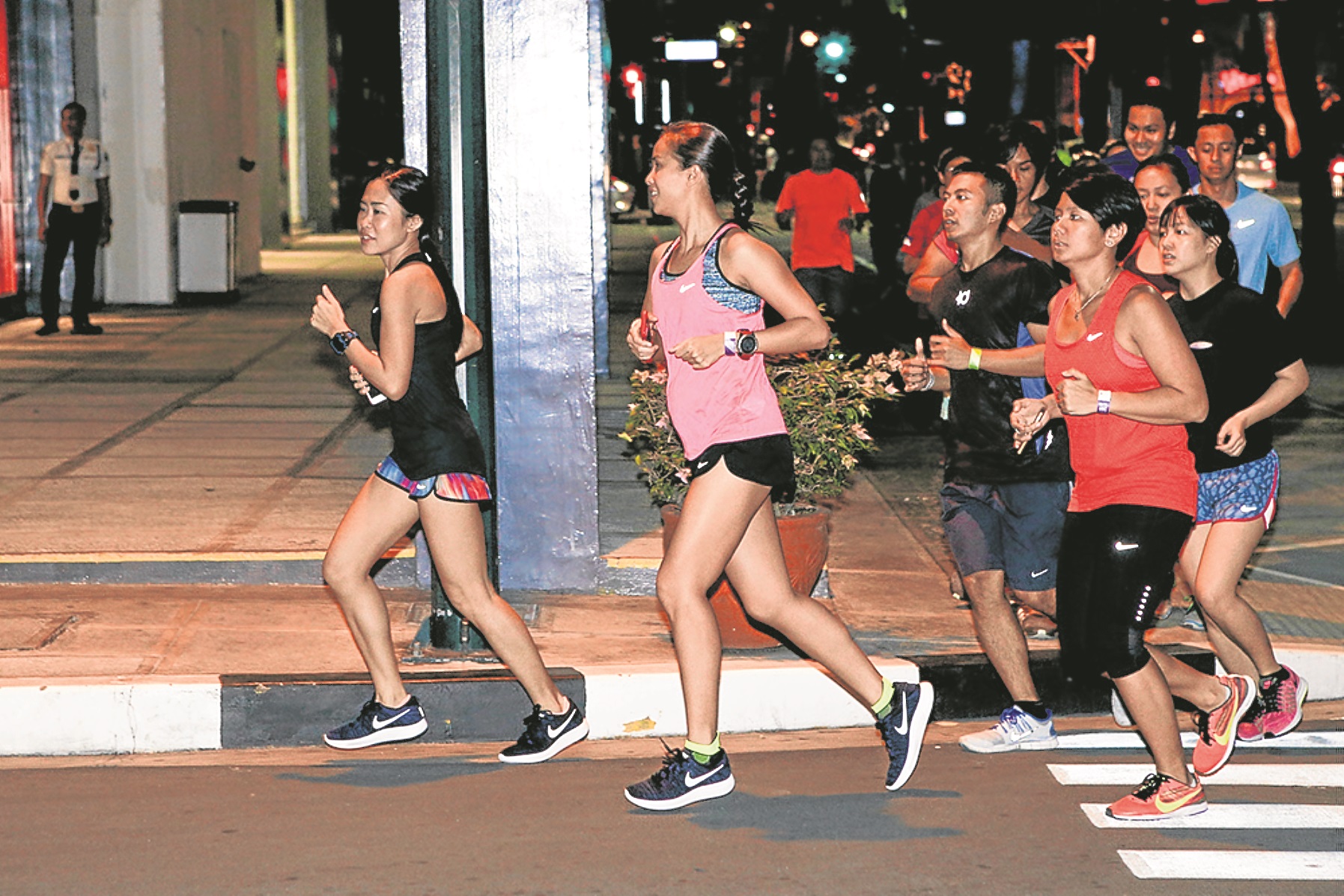 THE Nike+ Run Club meets on Tuesdays and Thursdays at Bonifacio High Street