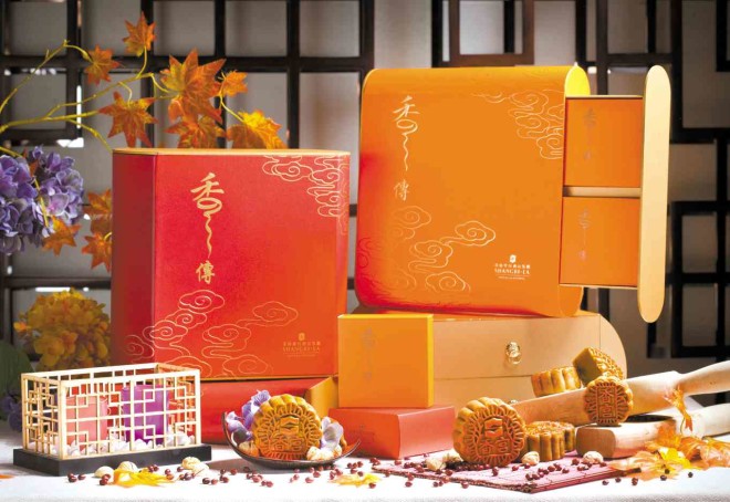 SPECIALTYmooncakes packaged in intricately designed fine drawer-inspired boxes