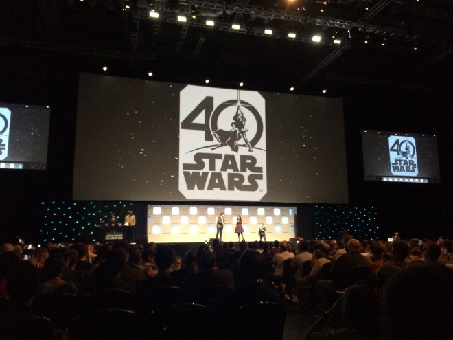 THE LOGO for Star Wars' 40th Anniversary in 2017. RUEL S. DE VERA