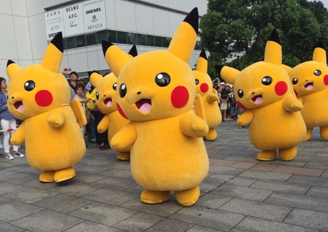 The theme of this year's Pikachu Outbreak is Splash. PHOTOS BY DIN VILLAFUERTE
