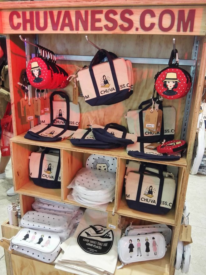 The totes, pouches and purses are now available at select National Book Store branches 