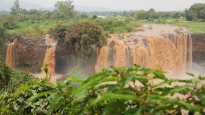 BLUE Nile Falls, a showcase of Ethiopoa’s hydroelectric potential. CHESKA CASTRO