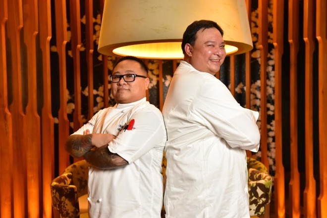 Nobu Manila head chef Michael de Jesus and Nobu New York executive chef Ricky Estrellado