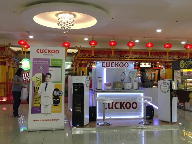 Korea's No.1 trusted electronics brand Cuckoo opens at Fisher Mall, QC