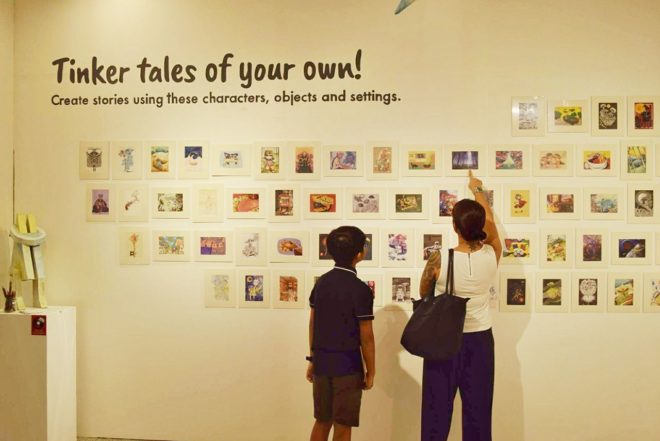 OVER 200 artworks based on students’ stories are on exhibit.