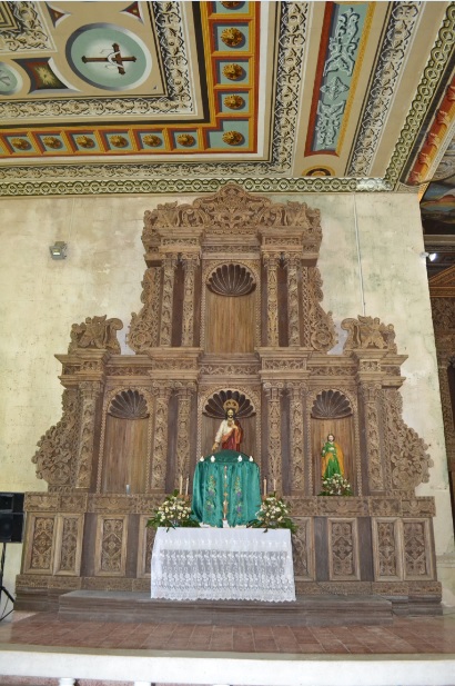 ONE of two new side retablos