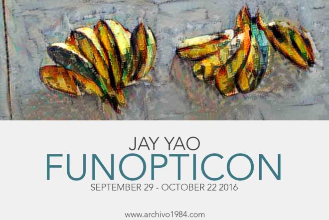 ONE OF Jay Yao’s latest works in the exhibit “Funopticon”