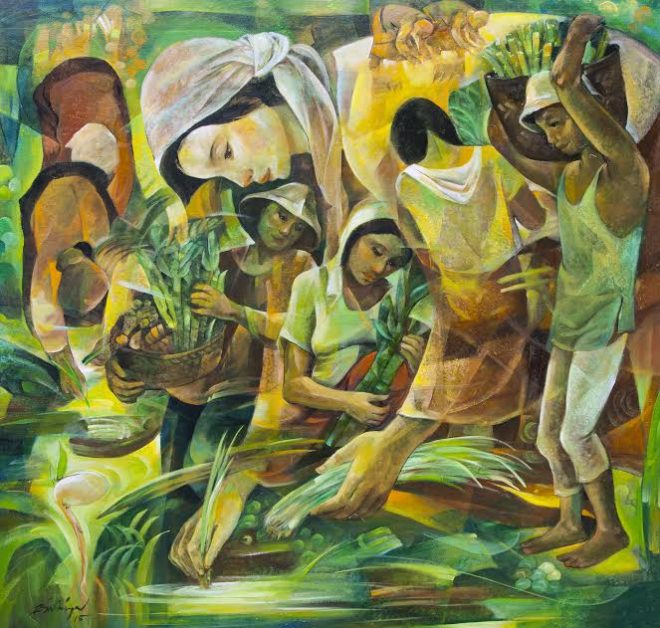 "SEASON of Green," by Roger San Miguel