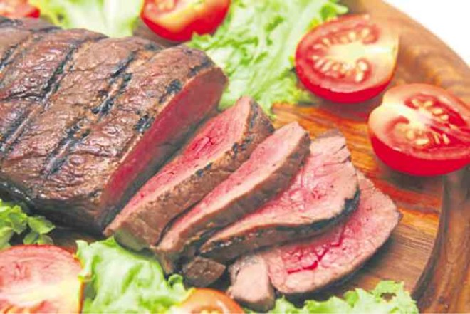 Eating too much red meat is believed to cause cancer.