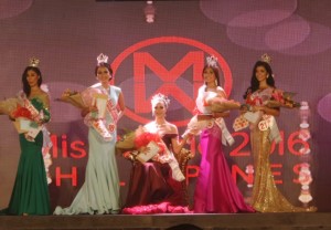 Miss World Philippines crown 2016 went to Bicolana model Catriona Elisa Magnayon Gray (seated at the middle) with other winners. She was also proclaimed Best in Swimsuit, Best in Evening Gown, Best in Fashion Runway, Miss Hannah's Beach Resort and Miss Manila Hotel. She earned a total of P100,000 from these special titles. Inquirer Libre