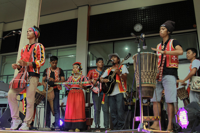 MINDANAO bands Kahika and Talahari perform a mix of traditional and modern music at Central Mindanao University.
