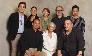 Seated: Ramon Diaz, Betsy Westerndorp, Cesar Caballero. Standing: Raul Francisco, Joanna Preysler, Sylvana Diaz, Hugo Bunzl, Derek Flores