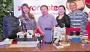 Promate Technologies' country manager Dimples Conde with Silicon Valley officials including president Joel Pe, marketing manager Christine Tan, business development manager Mike Orbeta