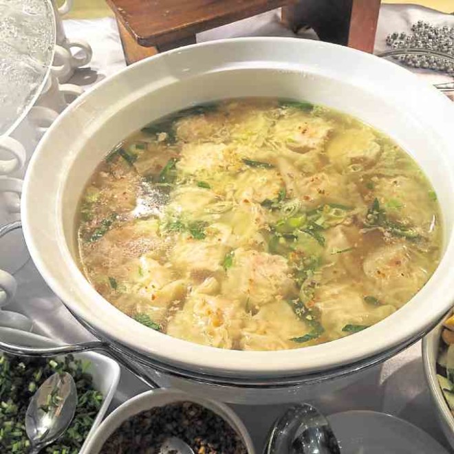 Chupsie Medina’s Chicken Molo Soup