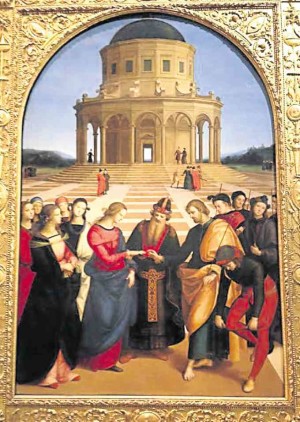 “Marriage of the Virgin,” by Raphael, at the Brera