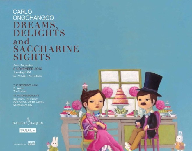 “Dreams, Delights and Saccharine Sights” exhibit