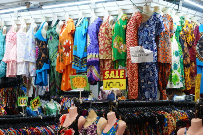 Everyday outfits are sold at affordable prices at Tutuban Center. PHOTO by Gianna Francesca Catolico/INQUIRER.net