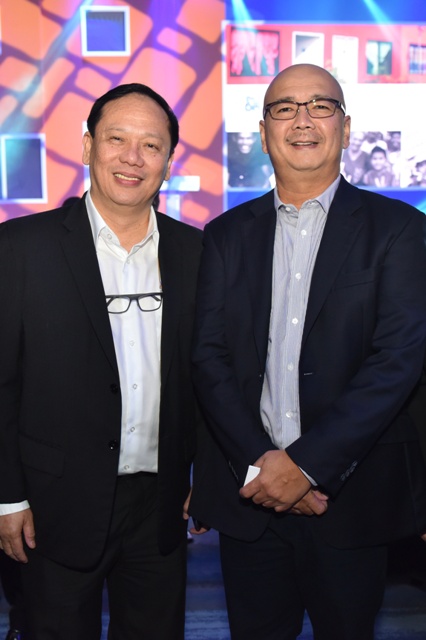Mekeni Food Corp. CEO Prudencio Garcia; SM Prime Holdings president Jeffrey Lim