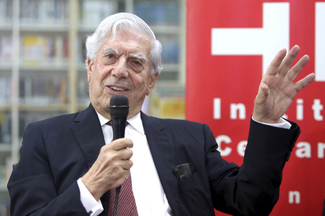 SECOND TIME AROUND World-famous Peruvian writer Mario Vargas Llosa, who first visited the Philippines in 1978, says he has already written a book about the country but won’t saywhich one. —KIMBERLY DELA CRUZ