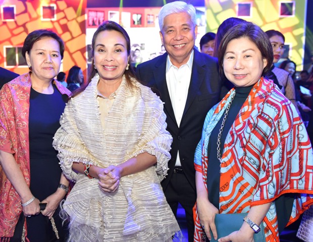 Nenita Lim, Sen. Loren Legarda, Virgilio Lim, SM Investments Corp. vice chair Tessie Sy Coson