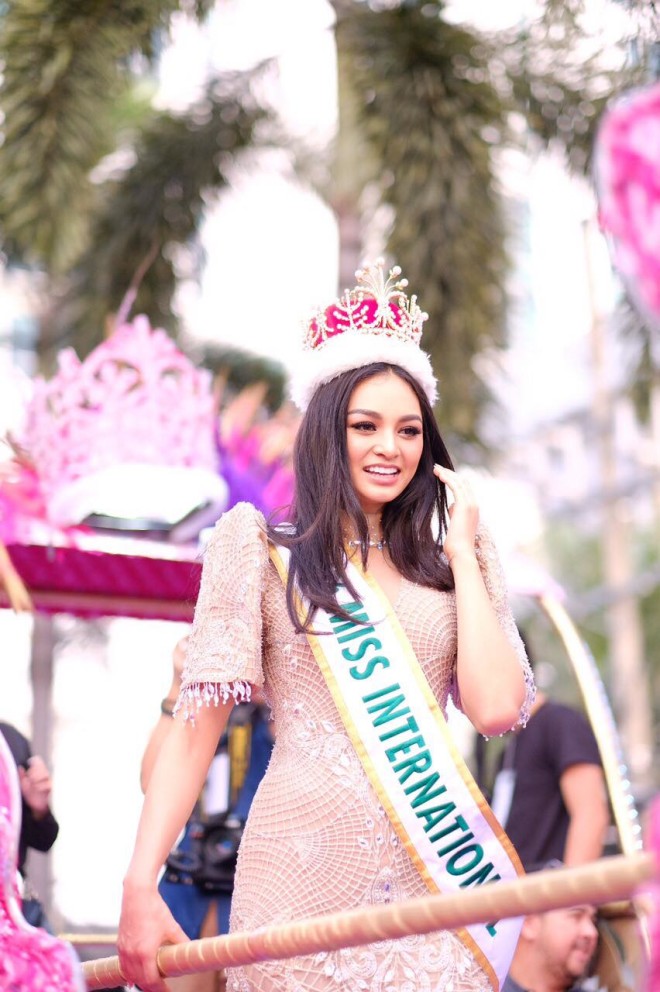 Miss International 2016 Kylie Verzosa. Photo courtesy of Bb. Pilipinas
