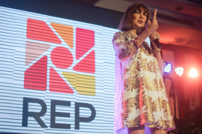 Mindy Perez-Rubio, president and CEO of Repertory Philippines