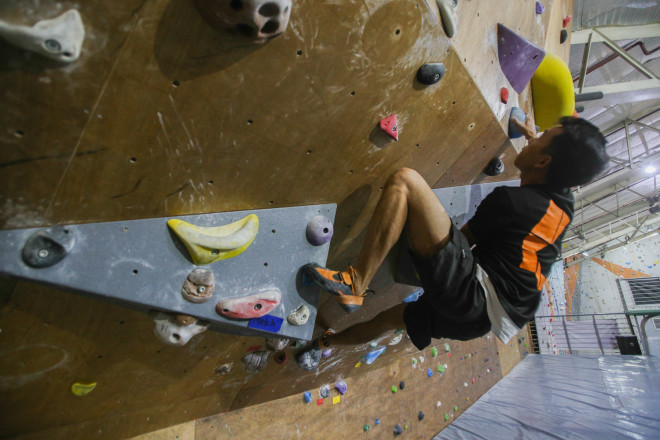 Miguel del Rosario: “Climbing is an excellent way to build strength. That’s why we’re promoting the fun part of the sport, not its competitive aspect.”