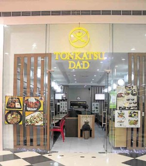 Tonkatsu Dad is a Japanese-themed restaurant serving traditional yet affordable Japanese favorites atSMCity San Mateo.