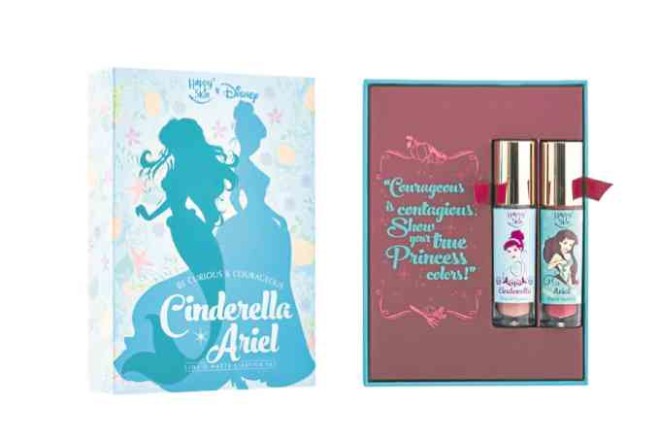 The Disney princesses lippies also come in boxed sets of two