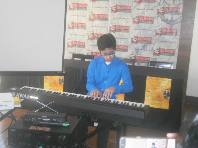 Pianist Hansel Ang, 13