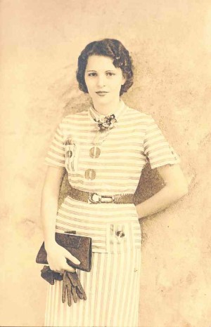 Jessie as a young woman