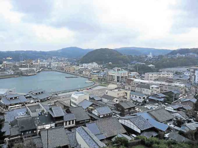 Hirado was a trading port between Japan and Portugal in the 16th century.