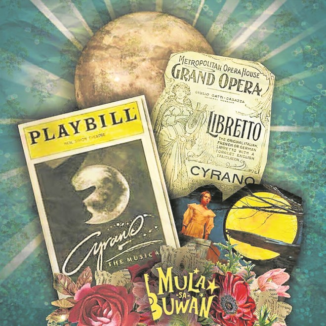 “Mula sa Buwan,” adapted by Pat Valera from Rostand’s “Cyrano de Bergerac,” runs Dec. 2-4 at Irwin Theater, Ateneo de Manila University. The musical’s first version, “Cyrano: Isang Sarsuwela,” premiered in 2010 and was staged by Dulaang Roc. —CONTRIBUTED PHOTOS