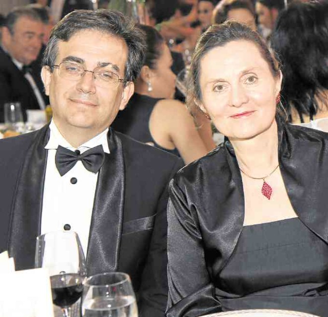 Ambassador Rodrigo and Lais Souza