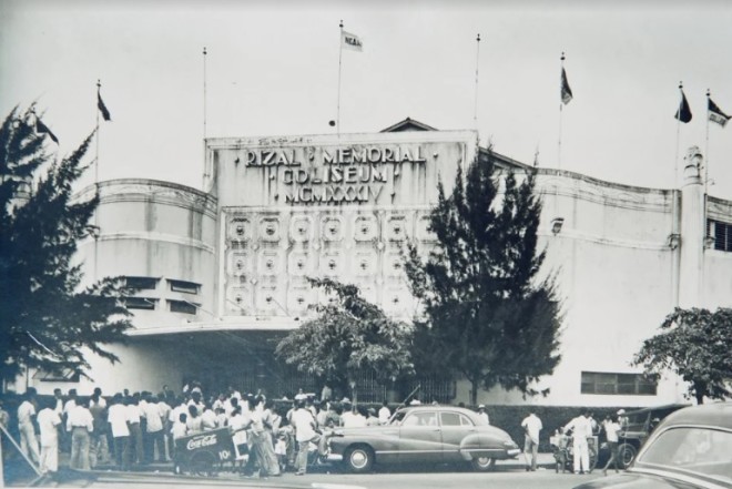 Archival photo of the coliseum —PHOTO COURTESY OF PAULO ALCAZAREN