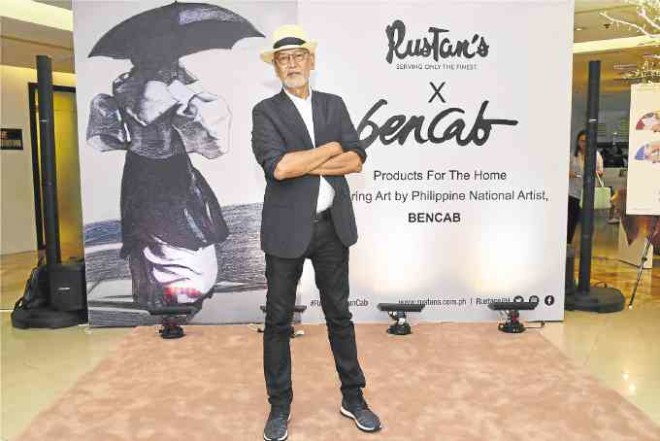 National Artist BenCab at Rustan’s launch