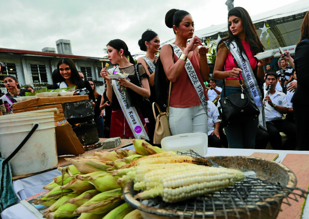 Miss Universe, DOT, Intramuros, food