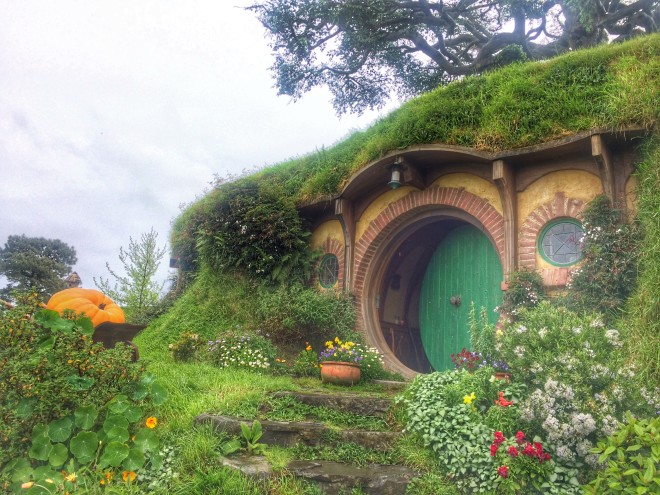 Bilbo Baggins' home in Hobbiton