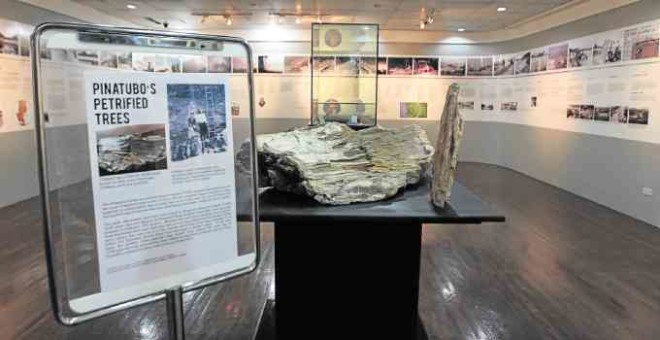 A section in Pinatubo Museum