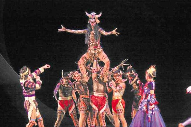 Ballet Philippines’ “Firebird,” choreographed by George Birkadze —JUDE BAUTISTA