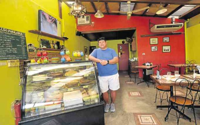 Quina Restaurant and Pastry Shop proprietorAlvin Buenaventura