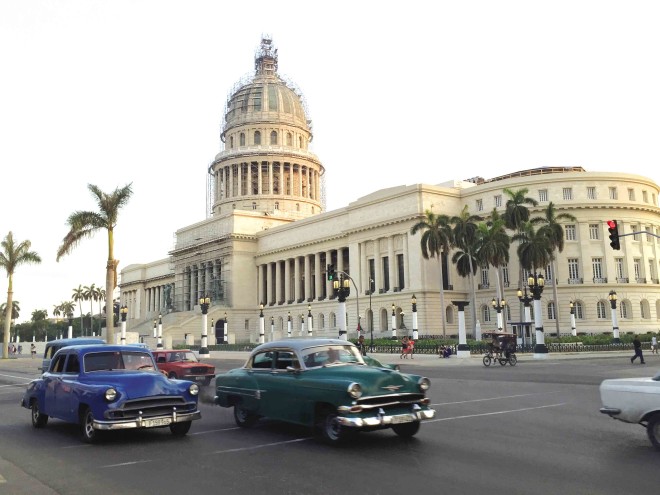Havana in May 2016, in a photo by Ballet Philippines’ head, ex-Miss Universe Margie Moran Floirendo, accompanying her travel story published in INQUIRER Lifestyle