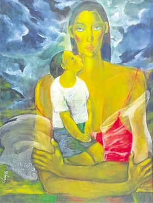 “Pagmamahal ni Inay (Mother and Child),” by Velasco