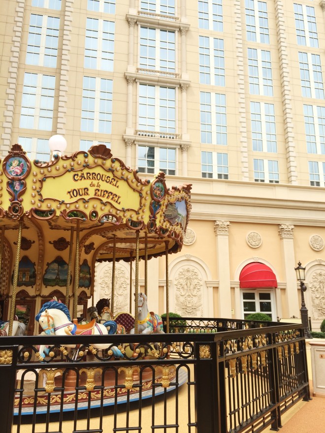 An outdoor carousel straight out of Les Jardins de Luxembourg. CARMENCITA S. SIOSON